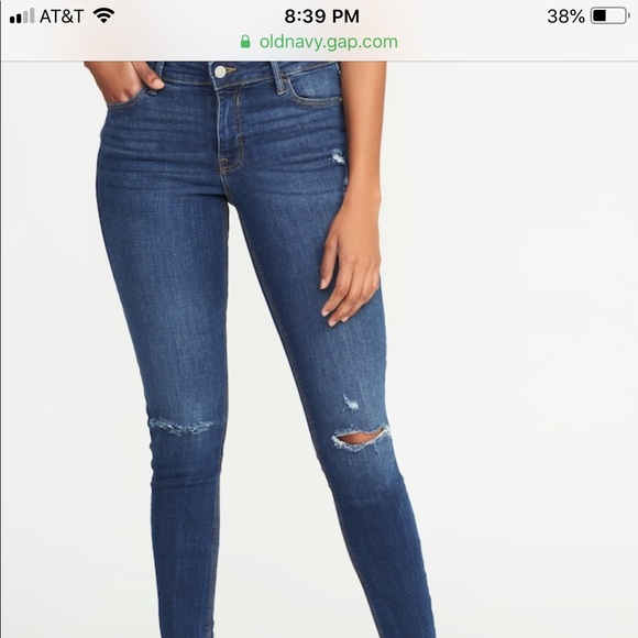 Old Navy Denim - Old Navy Distressed Rockstar Super Skinny Jeans